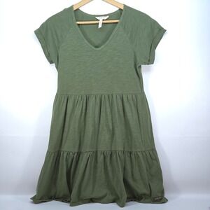 Matilda Jane Tiered Ruffle Dress Women Small On A Walk Peasant Normcore Bohemian